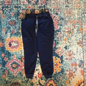 Figs Zamora high waisted joggers Small petite NWOT